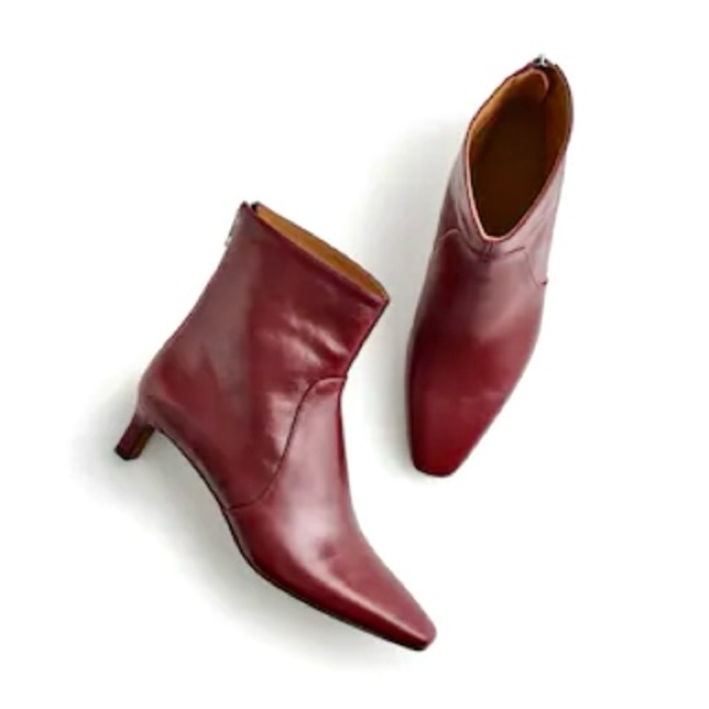 Madewell- The Dimes Kitten-Heel Boot (New without box)